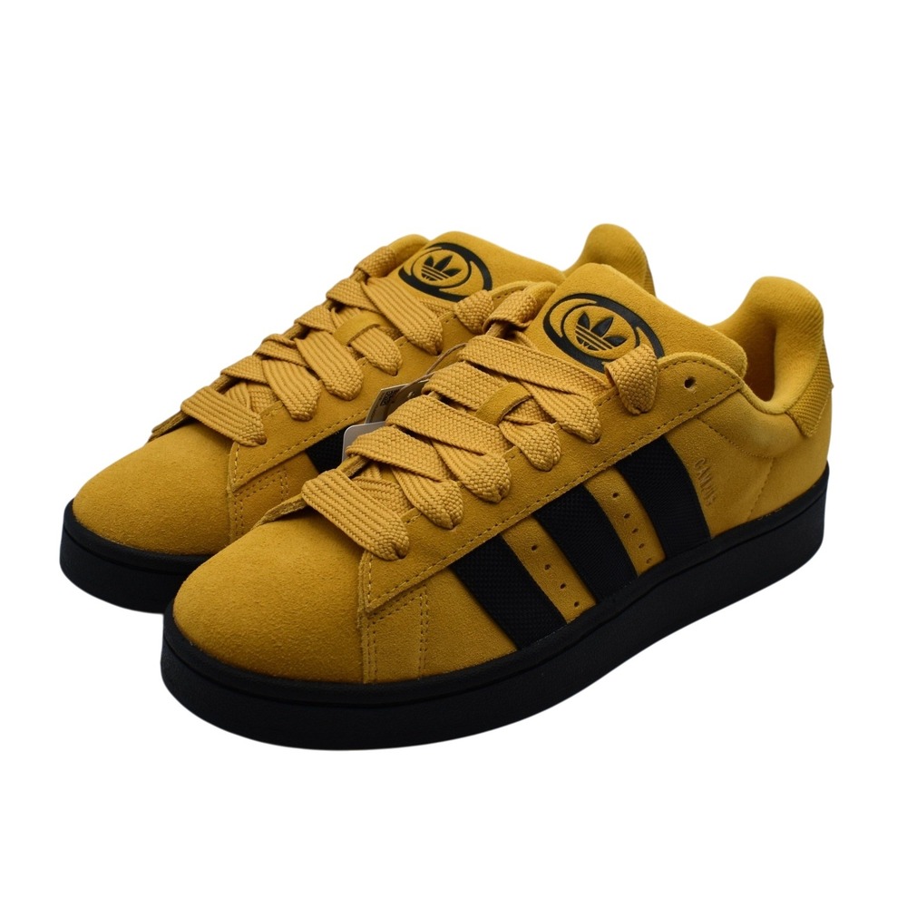 Adidas Originals Campus 00s Mens 10 Yellow Black Suede Sneakers Shoes JI3308 NEW
